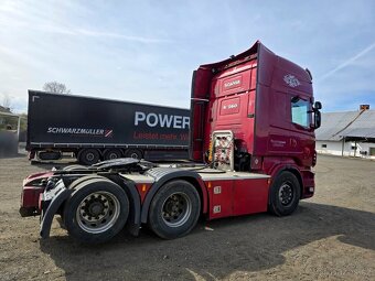 SCANIA R560 V8 6X2 FULL VÝBAVA KOMPLET MĚCHY + HYDRAULIKA - 9