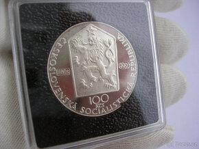 100 Kčs 1990 1.Máj Nevydaná PROOF - puncovaná - 9