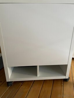 Bílá komoda / skříňka s dvířky a šuplíkem IKEA - 9