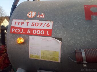 Cisterna na vodu, fekál s vývěvou - 9