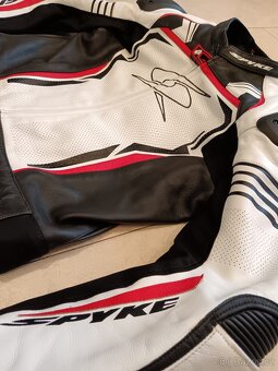 Spyke Assen Sport-Pánská kožená moto kombinéza, dvoudílná - 9