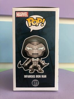 figurka Funko Pop Infamous Iron man 677 - glow in the dark - 9