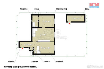Prodej bytu 2+1, 63 m², Praha, ul. Plzeňská - 9