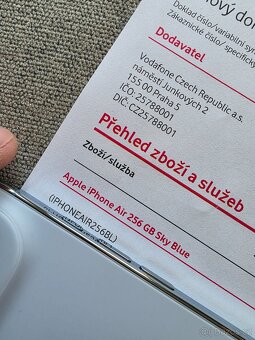 Apple iPhone Air 256gb Sky Blue - 9