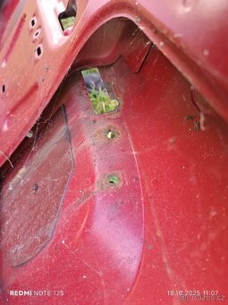 Víko kufru Mini Cooper S R53 i R50 chili red - 9