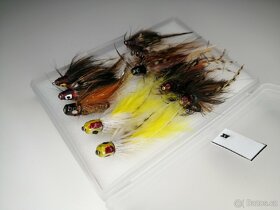 Hauserovo peří, kohout, vláčecí streamer XIII - XVII - 9