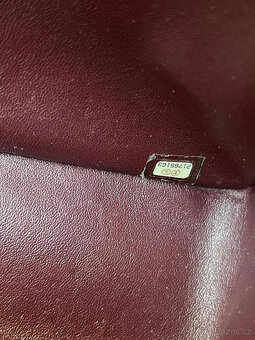 Originální kabelka Chanel Double Flap Classic Bag černá stří - 9