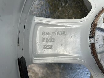 Alu kola VW Dover R16 + zimní pneu 205/55/16 - 9