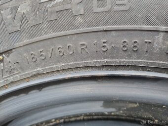 Zimní komplet fabia rapid 5x100 185/60/15 zima - 9