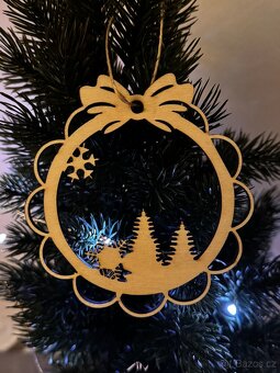 Vánoční dekorace - ozdoby na stromeček - 9