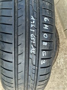 195/65/15 2ks letních pneu Dunlop  90% - 9
