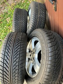 Alu kola Mercedes ml 164 zimni sada 255/55 r18 - 9