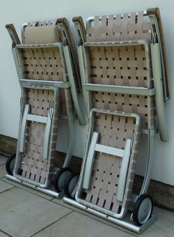 Originální zahradní nábytek Garpa, lehátka, křeslo, Spojené - 9