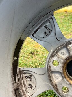 Sada alu kol/disky 16 skoda octavia a letní pneu 205/55R16 - 9