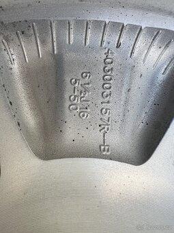 ALUDISKY DACIA DUSTER 16" 5X114,3 ET50 original - 9