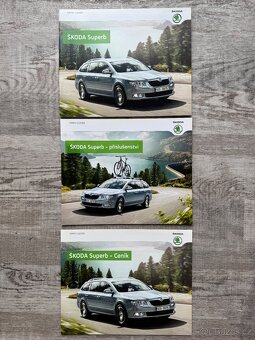 Škoda Superb prospekty, Škoda katalogy - 9