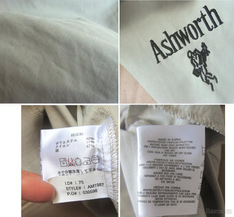 Kvalitní pánská golfová bunda větrovka Ashworth - 9