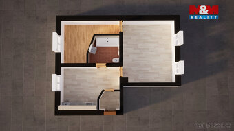 Prodej bytu 2+1, 54 m², Jablonec nad Nisou, ul. Saskova - 9