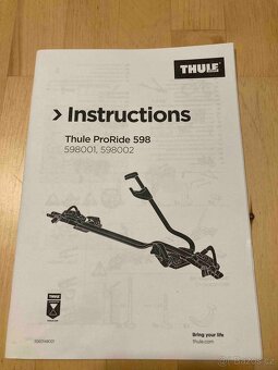 Nosič kol Thule ProRide 598 - 9