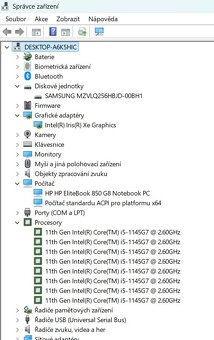 Zánovní 15,6” HP EliteBook 850 G8 Core i5 - ZÁRUKA - 9