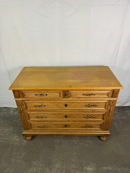 Starožitná rustikální komoda (137008) - 9