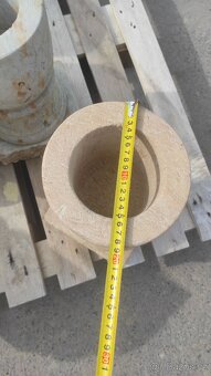 Kamenná váza, pískovcová váza, kalich, koryto, 20 ks - 9