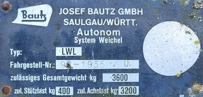 Sběrací vůz Bautz LWL - 9