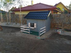 Zahradní domek pro děti rhombus modřín - 9