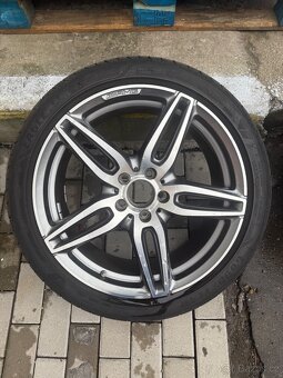 Prodám sadu alu kol Mercedes benz E amg - 9