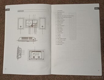 AUNA - Stereo Sonic DAB+ Micro systém s CD přehrávačem - 9