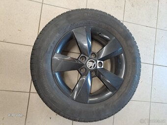 ZIMNÍ - Škoda Karoq - originální ALU disky 5x112 R16 - 9