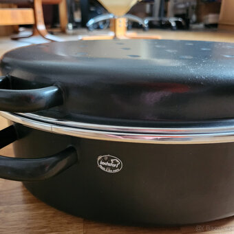 Smaltovaný dvoudílný pekáč - 9