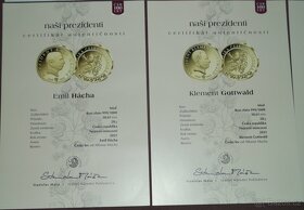 Kolekce mincí s certifikáty - 9