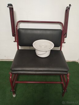 WC křeslo XXL pro bariatrické pacienty - 9