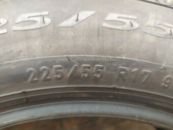 4x letní pneu Pirelli 225/55 R17 - 9