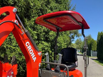 Minibagr CR13OH - tříválec yanmar (kubota) 1300 kg - 9