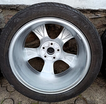 Orig. alu kola Škoda R17 ,7Jx17H2 ET 54 ,5x112mm ,vzorek 65% - 9
