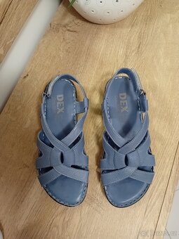 DEX Comfort dámské sandály vel. 36 kožené nové - 9