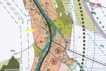 Prodej pozemku k bydlení, 1442 m², Vápenná - 9