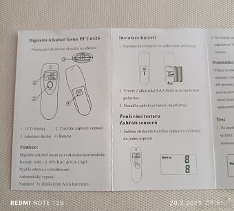 Alkoholtester pro motoristy - 9