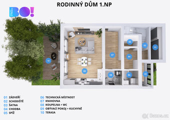 Prodej rodinného domu, 168 m², pozemek 831 m², Veselý Žďár - 9