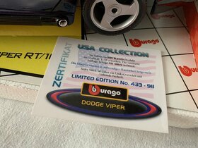 Model Bburago Dodge Viper RT/10 airbrush 1/18 - 9
