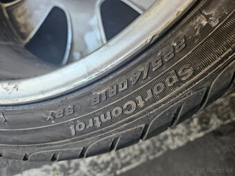 18" alu orig.Škoda s pneu 225/40r18 Fulda - 9