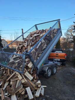 Palivové dřevo sypané, rovnané, tvrdé, měkké - 9