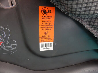 Dětská autosedačka Britax Romer duo edice VW 9-18kg - 9