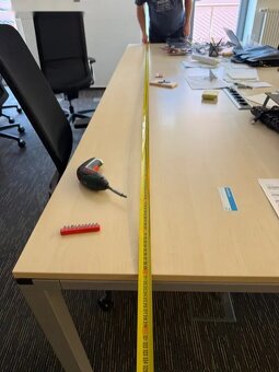 Velký kancelářský stůl Techo 310×140cm - 9