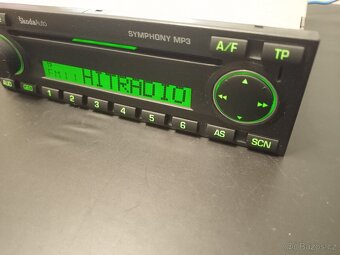 Autorádio škoda auto Symphony MP3 - 9