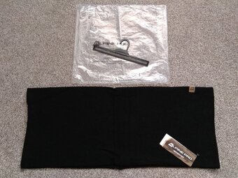 Nové unisex zimní kruhové šály ALPINE PRO -černá, tmavě zel. - 9