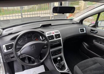 Peugeot 307 1,6i serviska , klima ,1 Majit benzín - 9