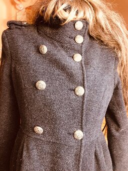 kabatek#peacoat#spolecensky# sedy#kabat#namornickystyl - 9